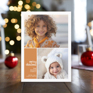 Cartes Pour Fêtes Annuelles 2 Photo Mini Noël Noël terre cuite