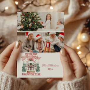 Cartes Pour Fêtes Annuelles 2 Photo Rose Casse-Noisette Noël Monde Merveilleux