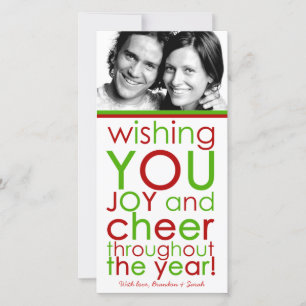 Cartes Pour Fêtes Annuelles 311-Cheer Toute L'Année N°2 !