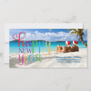Cartes Pour Fêtes Annuelles 311 Colorful Happy New Year Card