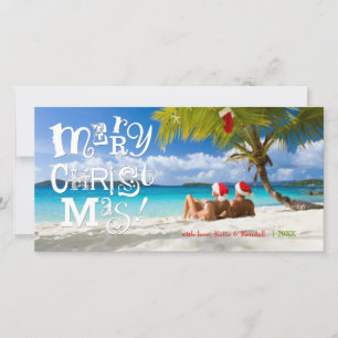Cartes Pour Fêtes Annuelles 311-Joyeux Noël photo personnalisée