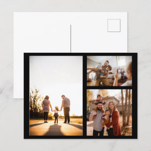 Cartes Pour Fêtes Annuelles 3 Collage photo personnalisé