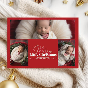 Cartes Pour Fêtes Annuelles 3 Photo Joyeux Petit Noël