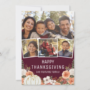 Cartes Pour Fêtes Annuelles 4 Bon thanksgiving photo