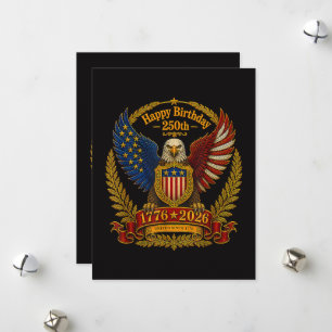 Cartes Pour Fêtes Annuelles 4 juillet 250e anniversaire de l'indépendance 250