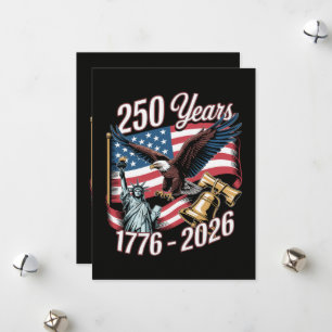 Cartes Pour Fêtes Annuelles 4 juillet Amérique États-Unis Aigle patriotique