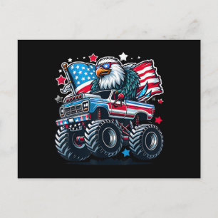 Cartes Pour Fêtes Annuelles 4 juillet Drapeau américain patriotique aigle USA