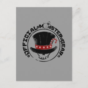 Cartes Pour Fêtes Annuelles 4 petits monstres - logo de vacances d'Andy