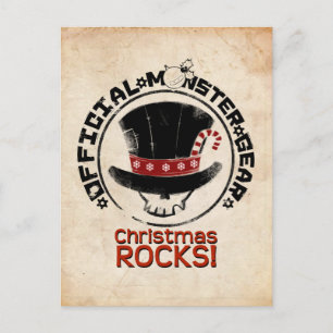 Cartes Pour Fêtes Annuelles 4 petits monstres - vacances d'Andy