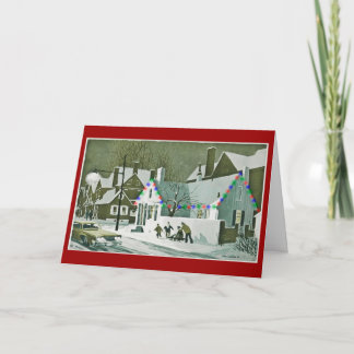 Cartes Pour Fêtes Annuelles 583 avec lumières
