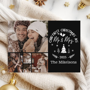 Cartes Pour Fêtes Annuelles 5 Photo Premier Noël comme M. et Mme