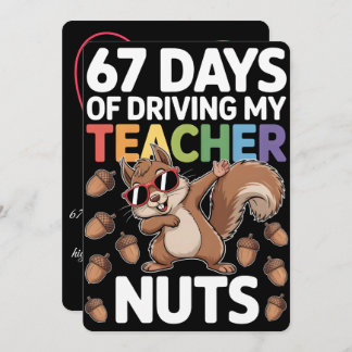 Cartes Pour Fêtes Annuelles 67 Jours d'école, Parcours de mère de basketteuse 