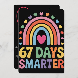 Cartes Pour Fêtes Annuelles 67 Jours d'école, Parcours de mère de basketteuse 