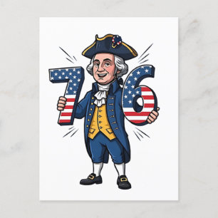 Cartes Pour Fêtes Annuelles 6-7 7-6 George Washington Six Sept Mèmes 67 Tendan