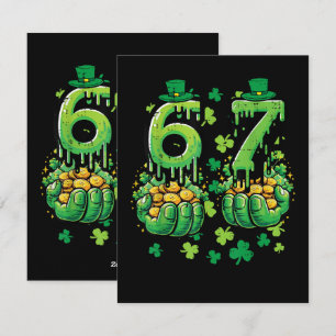 Cartes Pour Fêtes Annuelles 6 7 Jour de la Saint-Patrick