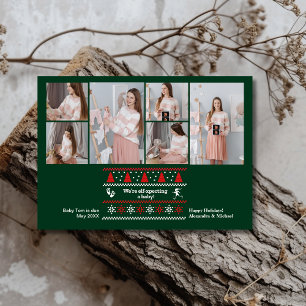 Cartes Pour Fêtes Annuelles 6 Photo Baby Nous attendons l'annonce de grossesse