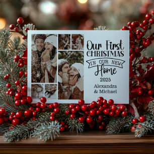 Cartes Pour Fêtes Annuelles 6 Photo Minimaliste Noël Premier Accueil