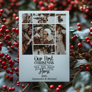 Cartes Pour Fêtes Annuelles 7 Photo Minimaliste Noël Premier Accueil