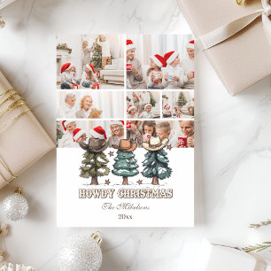Cartes Pour Fêtes Annuelles 7 photo Noël Western Howdy