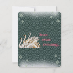 Cartes Pour Fêtes Annuelles 7e jour de Noël...