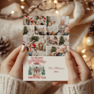 Cartes Pour Fêtes Annuelles 8 Photo Pink Nutcracker Christmas Wonderland Gloss