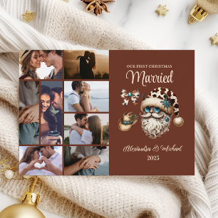 Cartes Pour Fêtes Annuelles 8 Photo Western Premier Noël Mariés