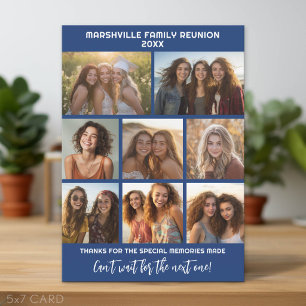 Cartes Pour Fêtes Annuelles 8 Photos - Souvenirs de réunion de famille
