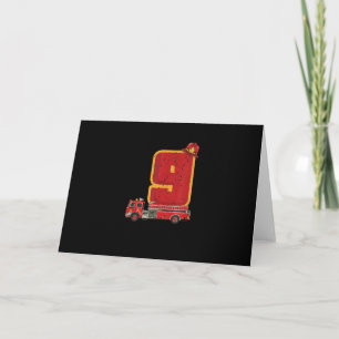 Cartes Pour Fêtes Annuelles 9 Anniversaire Cadeaux Garçon Pompier