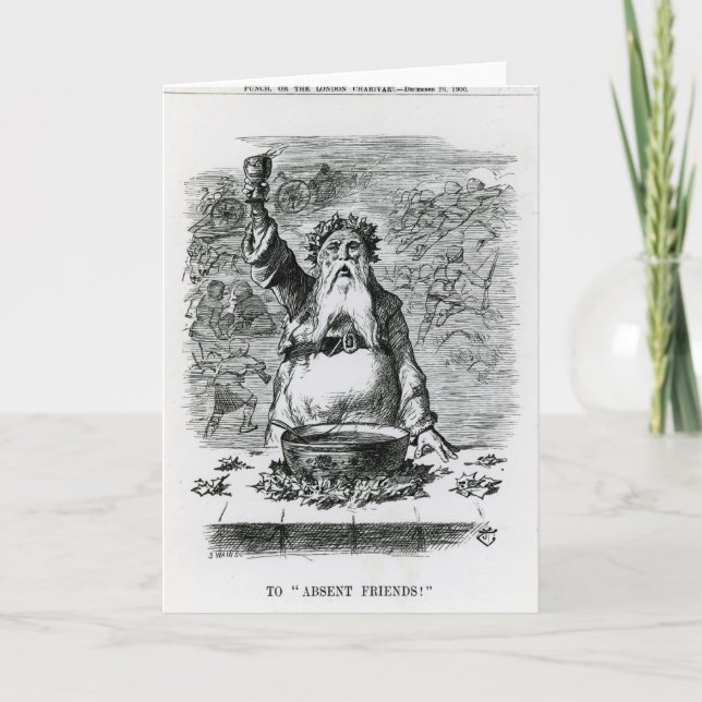 Cartes Pour Fêtes Annuelles À Absent Amis ! (Devant)