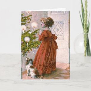 Cartes Pour Fêtes Annuelles A charming Victorian Christmas card