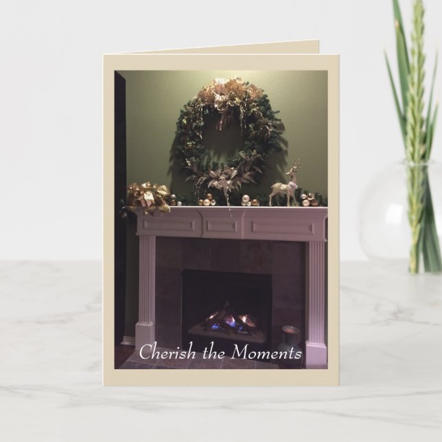 Cartes Pour Fêtes Annuelles "A Christmas Card" 5 x 7 Greeting Card (Devant)