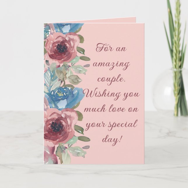 Cartes Pour Fêtes Annuelles A couple's Love Anniversary Card (Devant)