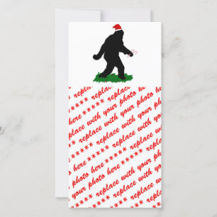 Cartes Pour Fêtes Annuelles A fêté Noël, Gone Squatchin'