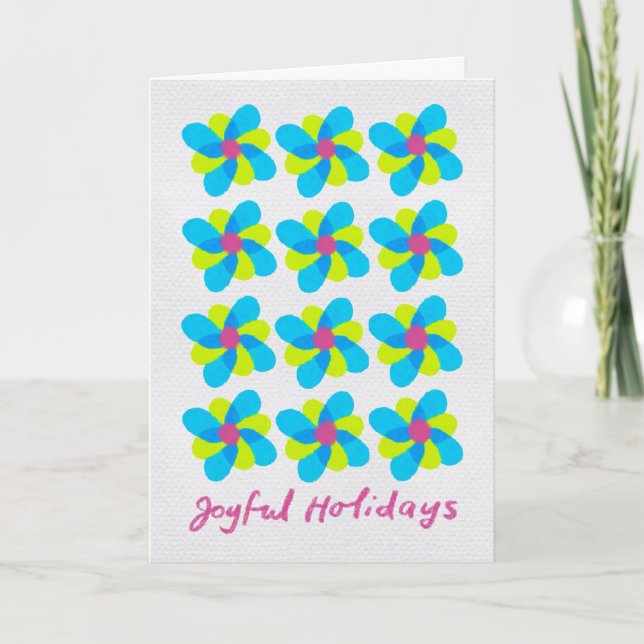 Cartes Pour Fêtes Annuelles A Joyful Heart Holiday Card (Devant)