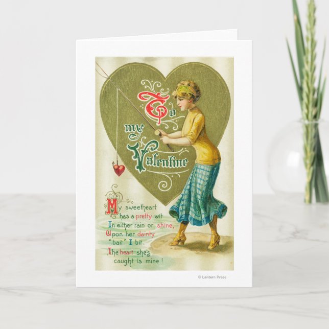 Cartes Pour Fêtes Annuelles À ma femme de Valentine (Devant)