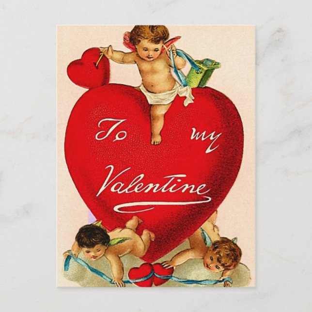 Cartes Pour Fêtes Annuelles À ma Saint Valentin (Devant)