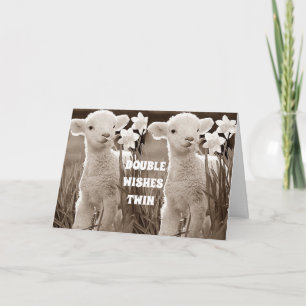 CARTES POUR FÊTES ANNUELLES ***À MES DOUBLES SOUHAITS À PÂQUES***