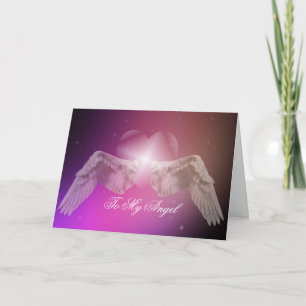 Cartes Pour Fêtes Annuelles À mon ange Valentine