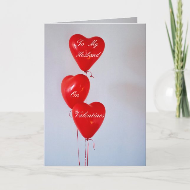 Cartes Pour Fêtes Annuelles À Mon Mari Sur Valentines Vous Aimez Toujours (Devant)