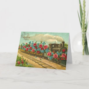 Cartes Pour Fêtes Annuelles À mon train florentin