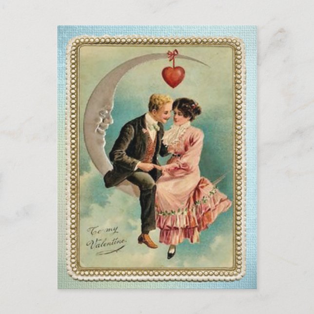 Cartes Pour Fêtes Annuelles À mon Valentin (Devant)