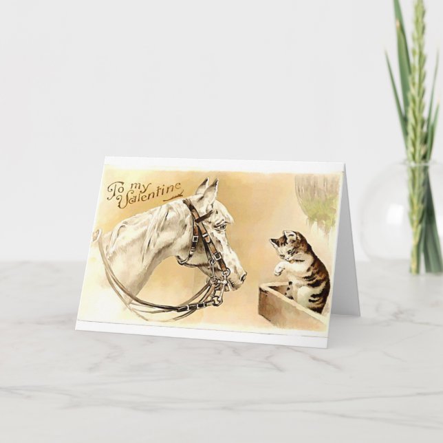 Cartes Pour Fêtes Annuelles À mon Valentine (Devant)