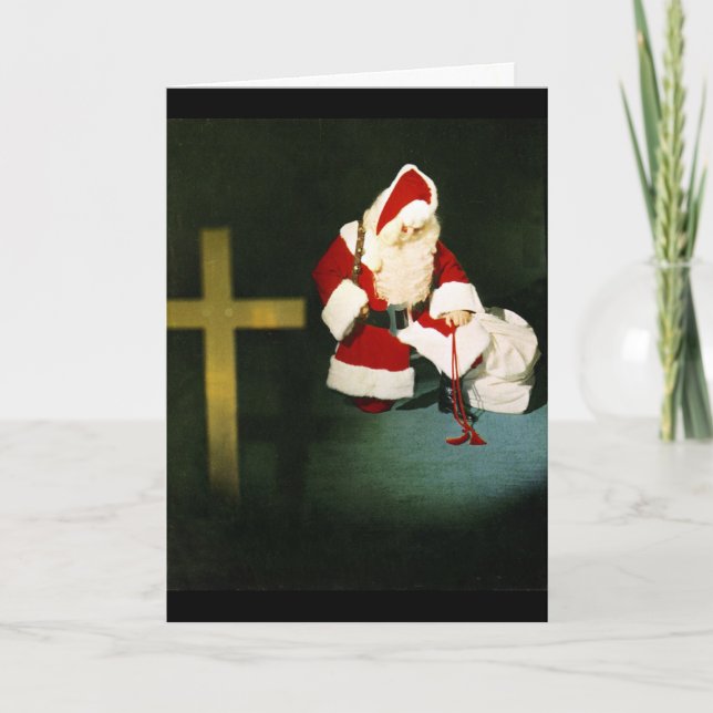 Cartes Pour Fêtes Annuelles A Prayer (Devant)