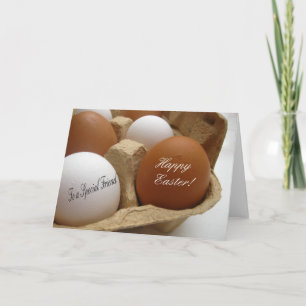 Cartes Pour Fêtes Annuelles À un ami spécial Happy Pâques