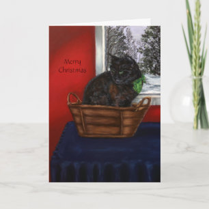 Cartes Pour Fêtes Annuelles A Warm Snowy Christmas