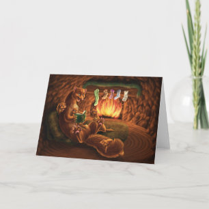 Cartes Pour Fêtes Annuelles A West Coast Christmas: Martens