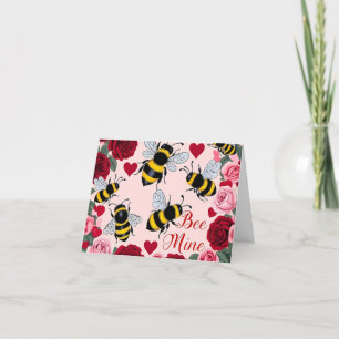 Cartes Pour Fêtes Annuelles Abee Mine Love Buzz Design