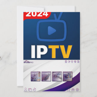 Cartes Pour Fêtes Annuelles Abonnement De 12 Mois À IPTV