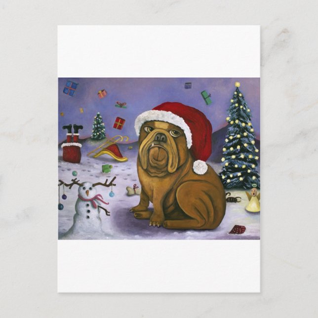 Cartes Pour Fêtes Annuelles Accident de Noël (Devant)