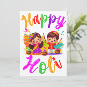 Cartes Pour Fêtes Annuelles Accueil du Festival Holi